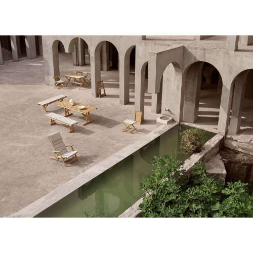 BM3670 Dining table - Carl Hansen & Son - Børge Mogensen - Outdoor Tables - Furniture by Designcollectors