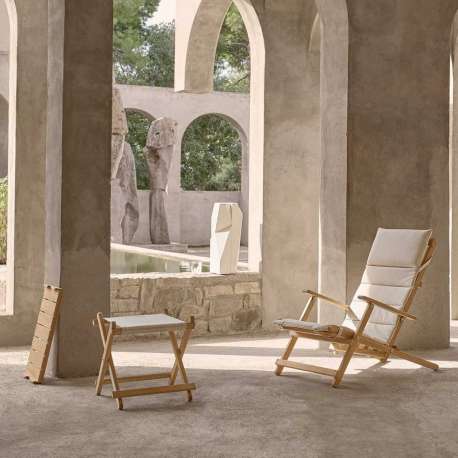 BM5568 Deck chair (incl. cushion) - Carl Hansen & Son - Børge Mogensen - Home - Furniture by Designcollectors