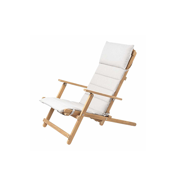 BM5568 Transat (coussin inclus) - Carl Hansen & Son - Børge Mogensen - Chaises de Jardin - Furniture by Designcollectors