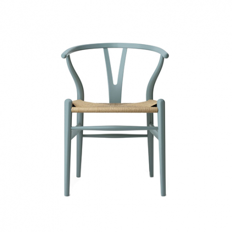 CH24 Wishbone chair Limited Edition, Pewter Blue - Carl Hansen & Son - Hans Wegner - Furniture by Designcollectors