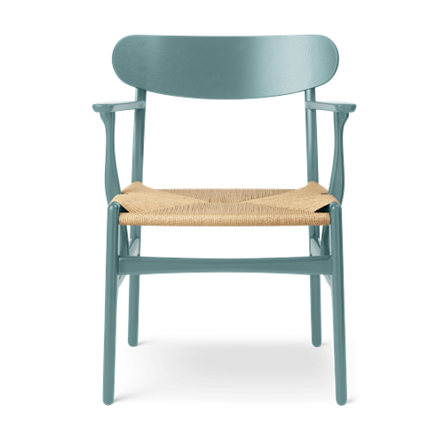 CH26 Armchair Limited Edition, North Sea Blue - Carl Hansen & Son - Hans Wegner - Outlet - Furniture by Designcollectors
