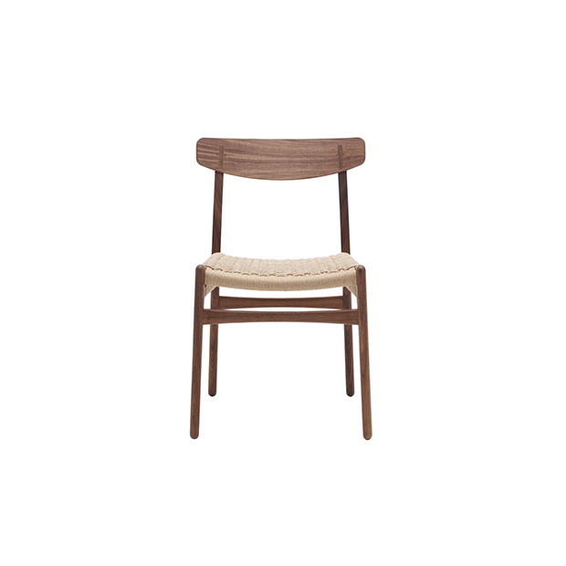 CH23 Dining chair, Oiled walnut, natural cord - Carl Hansen & Son - Hans Wegner - Home - Furniture by Designcollectors