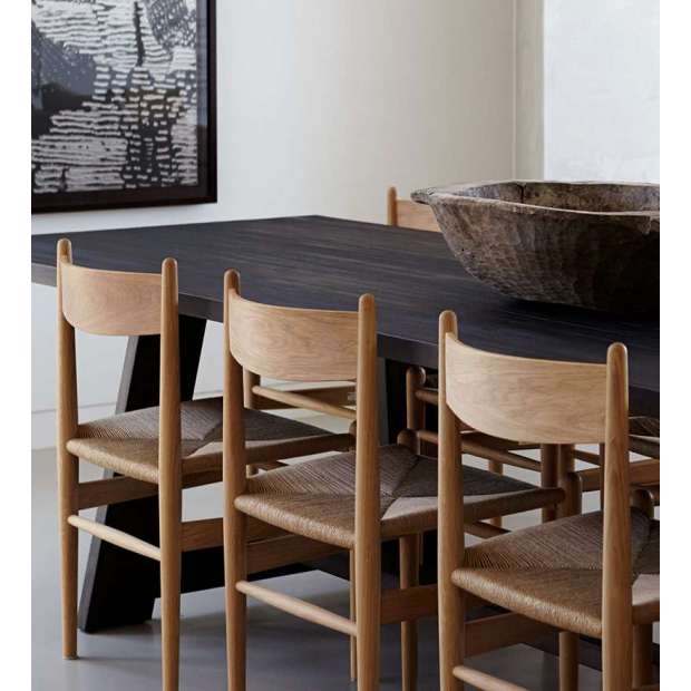 CH36 Chair, oiled oak, natural cord - Carl Hansen & Son - Hans Wegner - Home - Furniture by Designcollectors