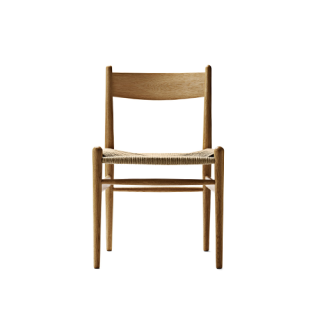 CH36 Chair, oiled oak, natural cord