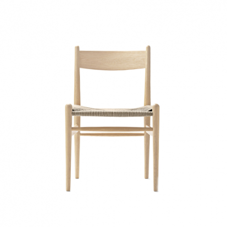 CH36 Chair, oiled beech, natural cord - Carl Hansen & Son - Hans Wegner - Furniture by Designcollectors