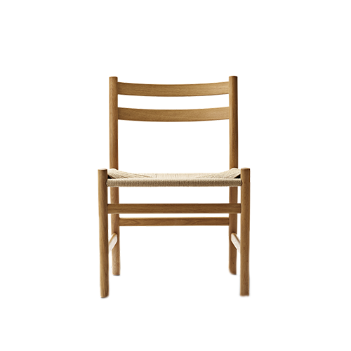 CH47 Dining Chair Oak Oil - Natural cord - Carl Hansen & Son - Hans Wegner - Furniture - Furniture by Designcollectors