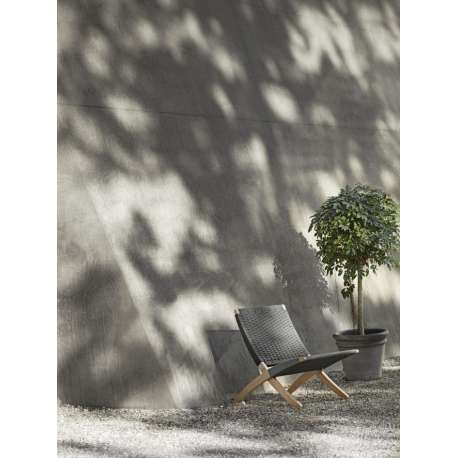 MG501 Cuba Chair Outdoor - natural Teak - Carl Hansen & Son - Morten Gøttler - Home - Furniture by Designcollectors