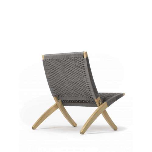 MG501 Cuba Chair Chaise Outdoor -natural teak - Carl Hansen & Son - Morten Gøttler - Chaises de Jardin - Furniture by Designcollectors