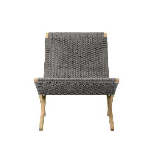 MG501 Cuba Chair Stoel Outdoor - onbehandelde teak - Carl Hansen & Son - Morten Gøttler - Tuinstoelen - Furniture by Designcollectors