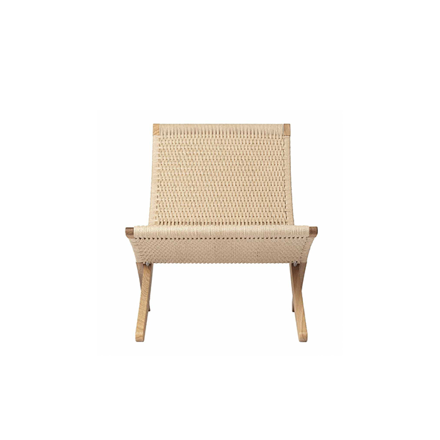 MG501 Cuba Lounge chair indoor, Oiled oak, paper cord - Carl Hansen & Son - Morten Gøttler - Home - Furniture by Designcollectors