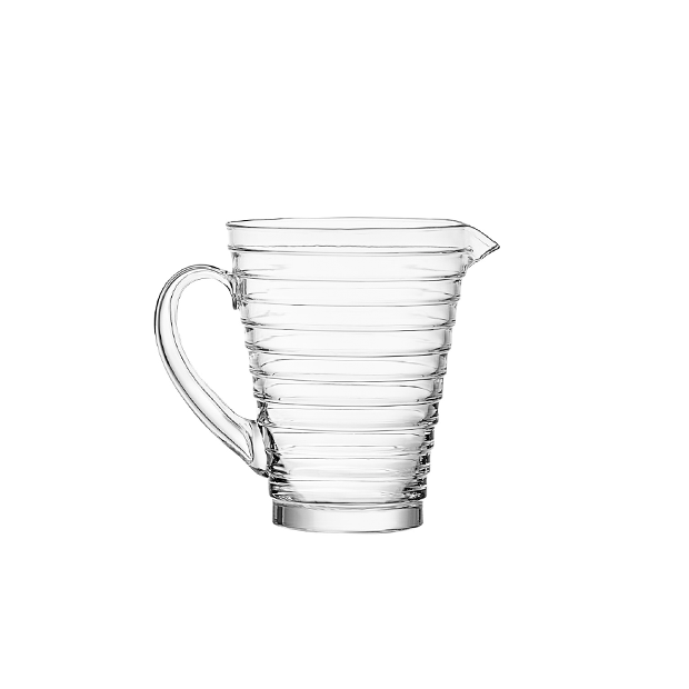 Aino Aalto Pitcher 120 cl Clear - Iittala - Aino Aalto - Home - Furniture by Designcollectors