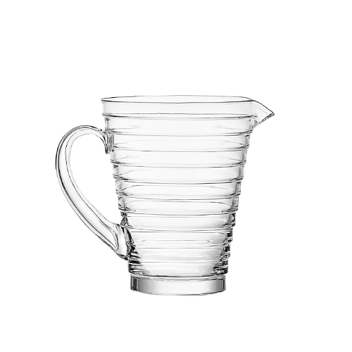 Aino Aalto Pitcher 120 cl Clear - Iittala - Aino Aalto - Home - Furniture by Designcollectors