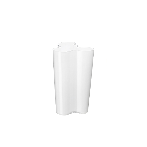 Alvar Aalto Collection Vase 220 mm White - Iittala -  - Home - Furniture by Designcollectors
