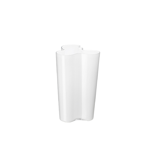 Alvar Aalto Collection Vase 220 mm Blanc - Iittala -  - Accueil - Furniture by Designcollectors