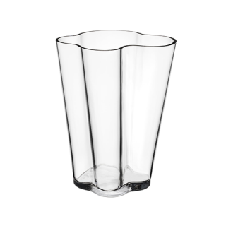 Alvar Aalto Collection Vase 270 mm Clear