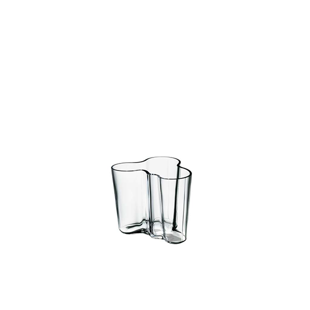 Alvar Aalto Collection Vase 95 mm Clear - Iittala - Alvar Aalto - Home - Furniture by Designcollectors