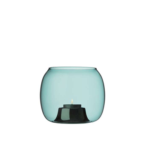 Kaasa Tealight Candleholder 141x115mm, Sea blue - Iittala - Ilkka Suppanen - Accueil - Furniture by Designcollectors