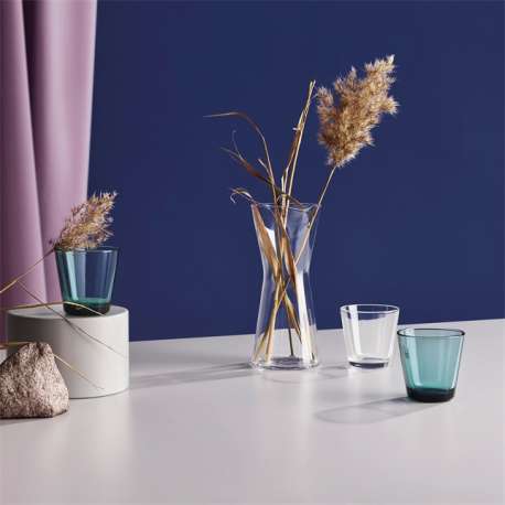 Kartio Glass 21cl grey - 2 pcs - Iittala - Kaj Franck - Glassware - Furniture by Designcollectors