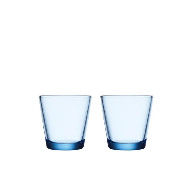 Kartio Glass 21cl Aqua - 2 pcs - Iittala - Kaj Franck - Home - Furniture by Designcollectors