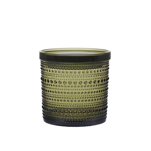 Kastehelmi jar moss green 116 x 114 mm - Iittala - Oiva Toikka - Accueil - Furniture by Designcollectors