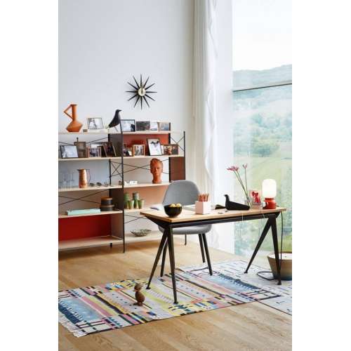 Compas Direction Bureau - Natural oak - Deep black - Vitra - Jean Prouvé - Home - Furniture by Designcollectors