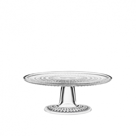 Kastehelmi cake stand 240mm clear - Iittala - Oiva Toikka - Furniture by Designcollectors