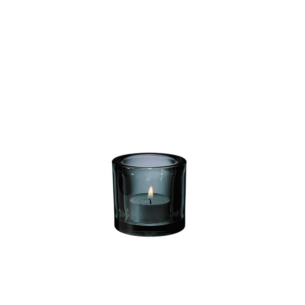 Kivi Tealight candleholder 60mm grey - Iittala - Heikki Orvola - Home - Furniture by Designcollectors