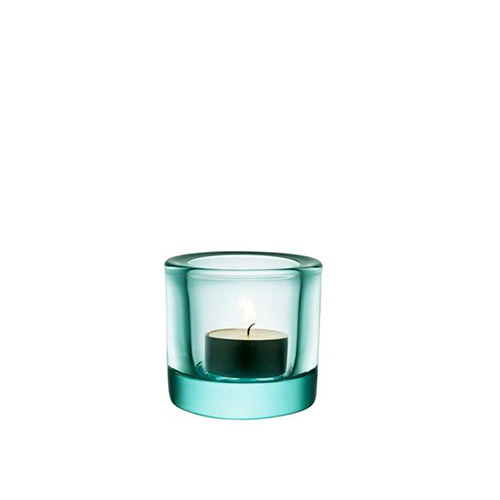 Kivi Tealight candleholder 60mm watergreen - Iittala - Heikki Orvola - Home - Furniture by Designcollectors