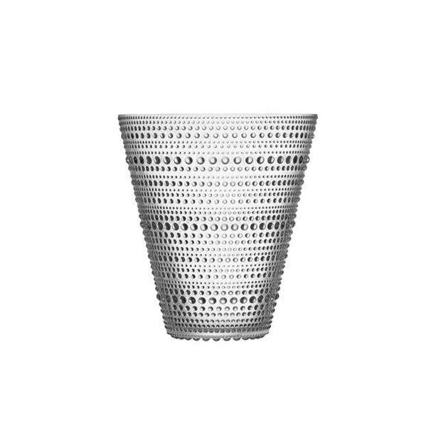Kastehelmi Vase 154mm clear - Iittala - Oiva Toikka - Home - Furniture by Designcollectors