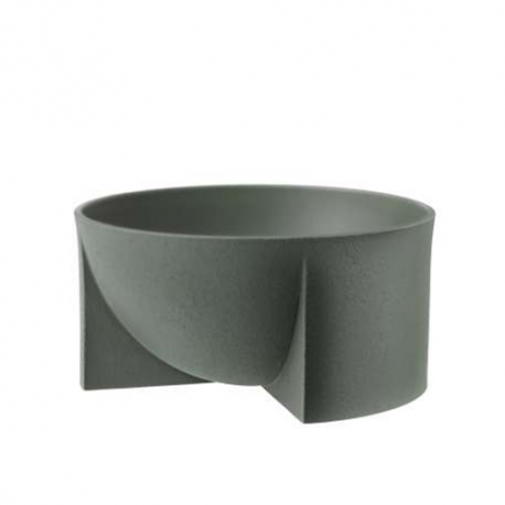 Kuru bowl 240 x 120 moss green - Iittala - Philippe Malouin - Furniture by Designcollectors