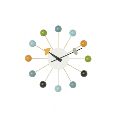 Clock - Ball Clock - Multicolor - Vitra - George Nelson - Furniture by Designcollectors