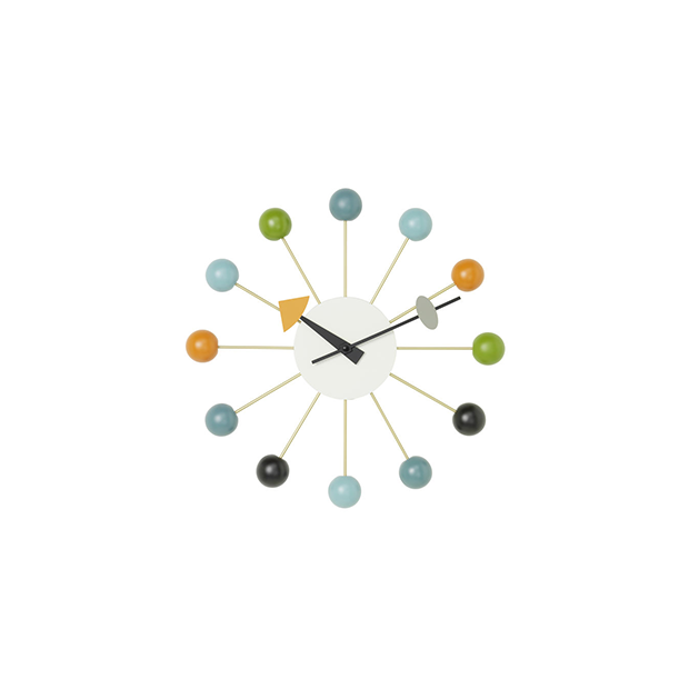 Clock - Ball Clock - Multicolor - Vitra - George Nelson - Accueil - Furniture by Designcollectors