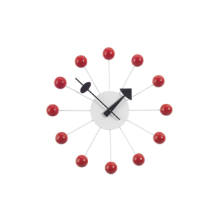 Clock - Ball Clock - Red