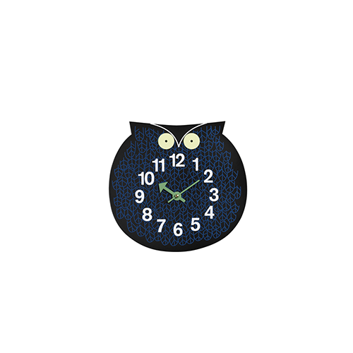 Clock Omar the Owl - Vitra - George Nelson - Home - Furniture by Designcollectors