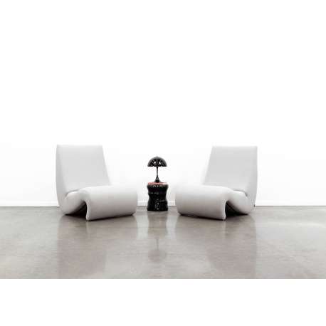 Amoebe Lounge Chair, Tonus Ivory - vitra - Verner Panton - Chairs - Furniture by Designcollectors