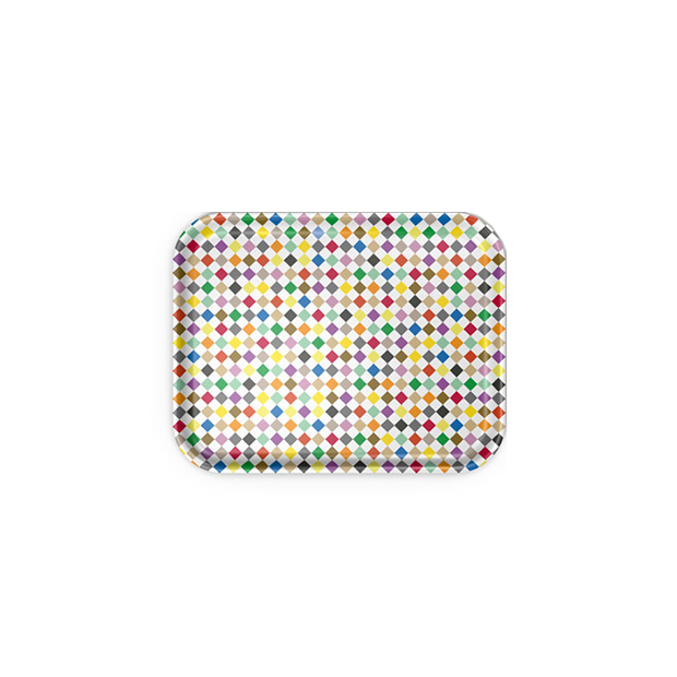 Classic Tray Dienblad Large, Diamonds Multicolour - Vitra - Alexander Girard - Weekend 17-06-2022 15% - Furniture by Designcollectors