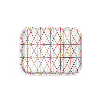 Classic Tray Large, Grid Multicolor