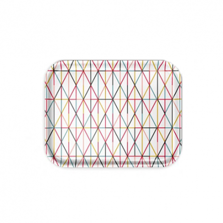 Classic Tray Plateau Large, Grid Multicolor - Vitra - Alexander Girard - Furniture by Designcollectors