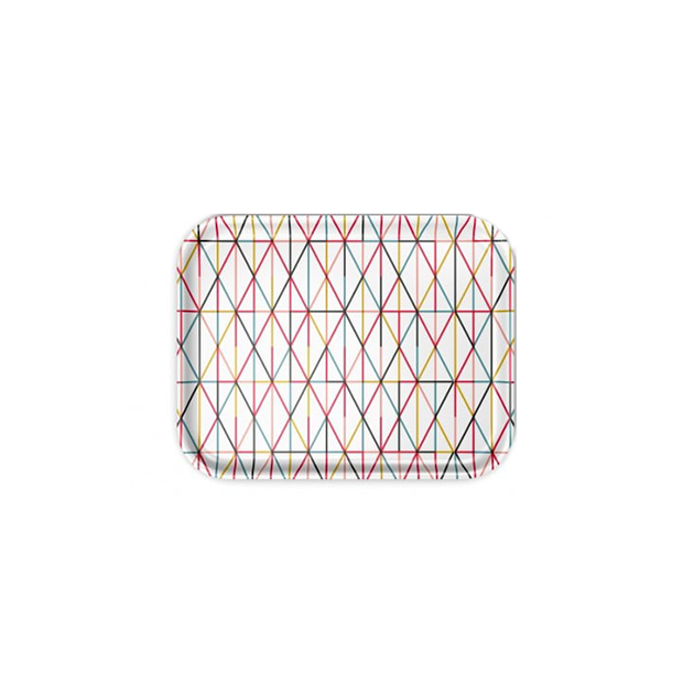 Classic Tray Dienblad Large, Grid Multicolor - Vitra - Alexander Girard - Weekend 17-06-2022 15% - Furniture by Designcollectors