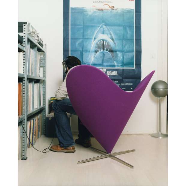 Heart Cone Stoel - Tonus - red - Vitra - Verner Panton - Home - Furniture by Designcollectors