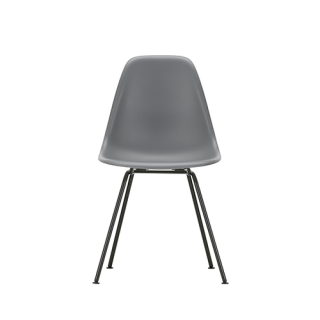 Eames Plastic Chair DSX Stoel zonder bekleding - nieuwe kleuren - Granite grey