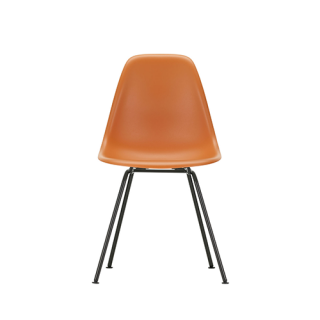 Eames Plastic Chair DSX without upholstery - new colours - Rusty orange