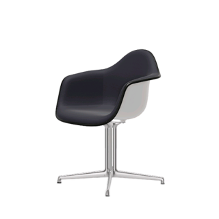 Eames Plastic Armchair DAL-upholstered