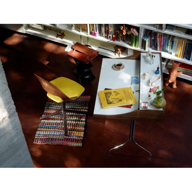 Home Desk Bureau - Walnut veneer - Vitra - George Nelson - Accueil - Furniture by Designcollectors