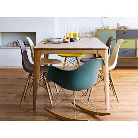 Eames Plastic Armchair RAR: old colours - ocean - yellow tone rockers - Vitra - Charles & Ray Eames - Home - Furniture by Designcollectors