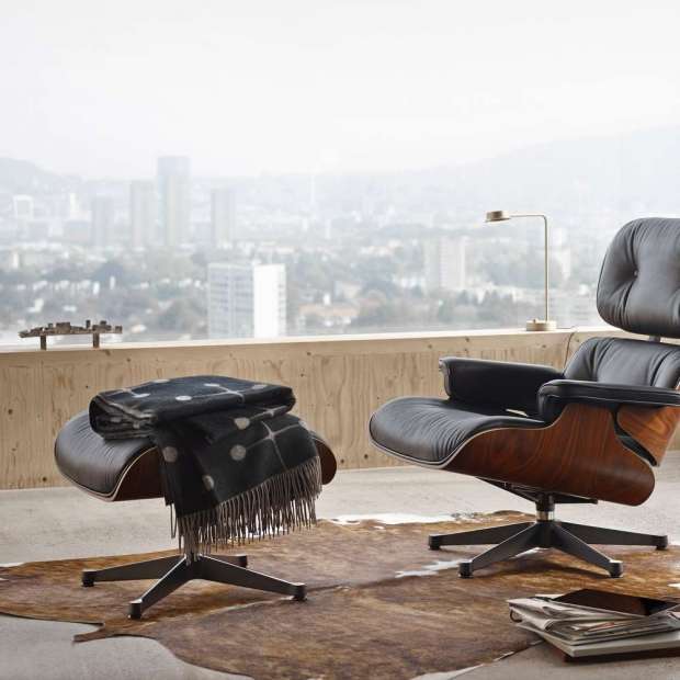 Wool Blanket Eames - Black - 200 x 135 cm - Vitra - Charles & Ray Eames - Home - Furniture by Designcollectors