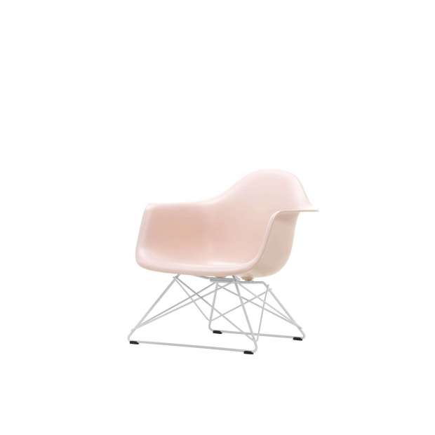 Eames Plastic Armchair LAR zonder bekleding - Pale rose - Vitra - Charles & Ray Eames - Lounge Chairs & Club Chairs - Furniture by Designcollectors