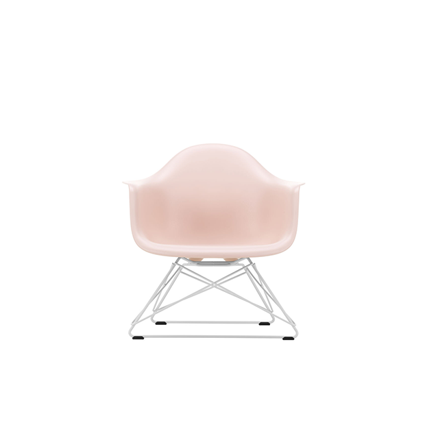 Eames Plastic Armchair LAR zonder bekleding - Pale rose - Vitra - Charles & Ray Eames - Lounge Chairs & Club Chairs - Furniture by Designcollectors