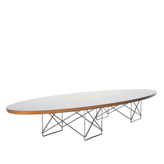 Elliptical Table ETR Tafel - HPL White