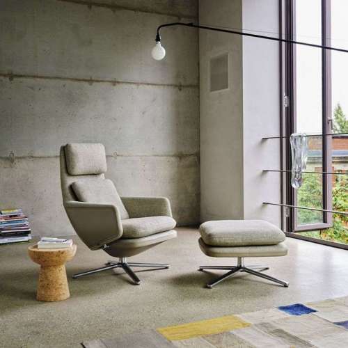Grand Relax & Ottoman - Vitra - Antonio Citterio - Accueil - Furniture by Designcollectors
